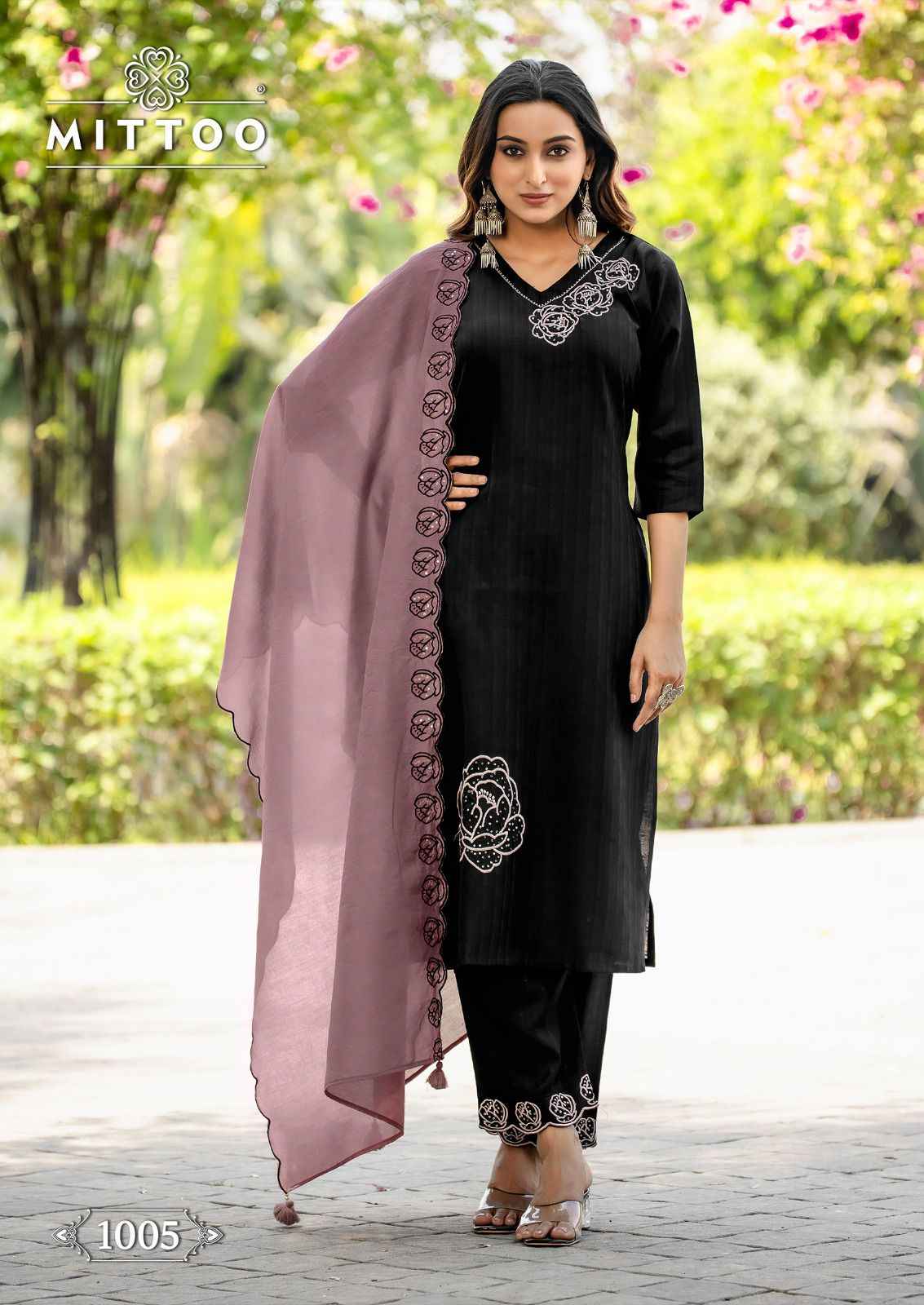 Mittoo Elite Viscose Silk Kurti Combo 6 pcs Catalogue