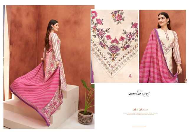 Mumtaz Arts Mariyam Viscose Rayon Dress Material 4 pcs Catalogue