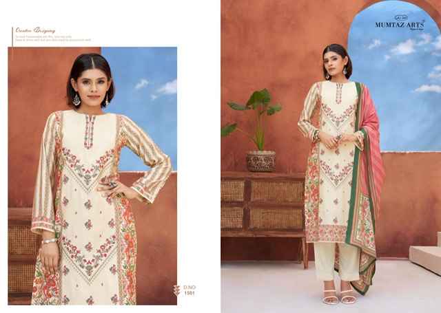 Mumtaz Arts Mariyam Viscose Rayon Dress Material 4 pcs Catalogue