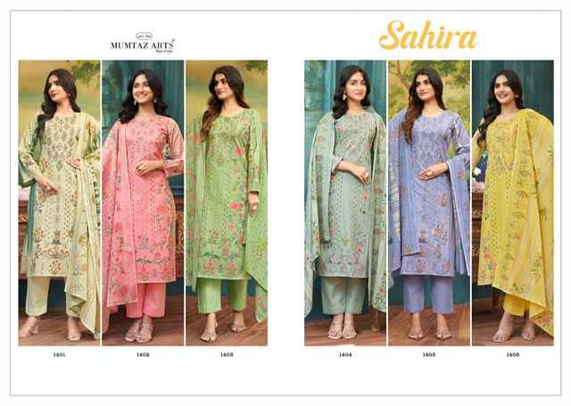 Mumtaz Arts Sahira Lawn Dress Material 6 pcs Catalogue