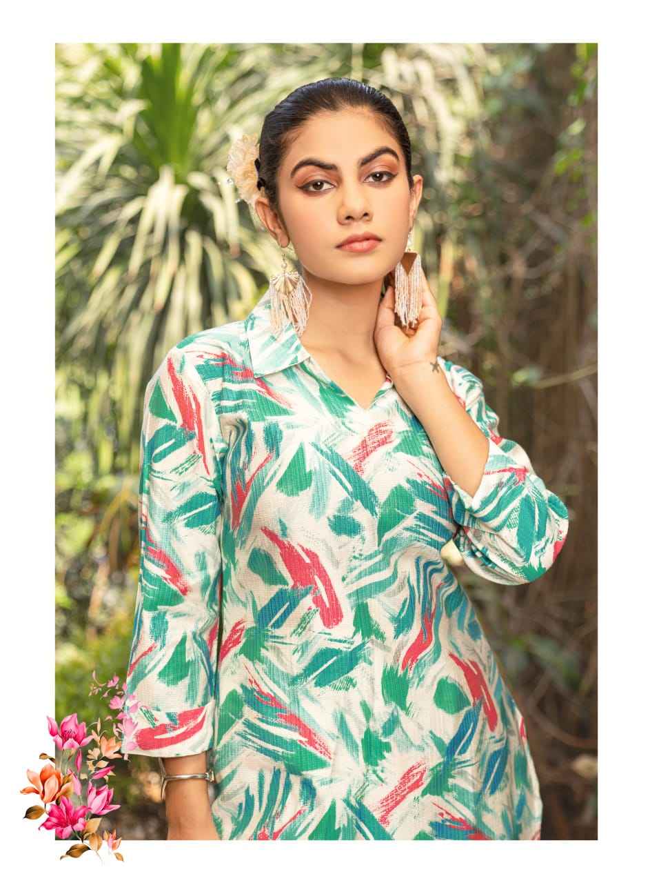 Mystic 9 Priya Vol 1 Viscouse Rayon Co Ord Set 10 pcs Catalogue