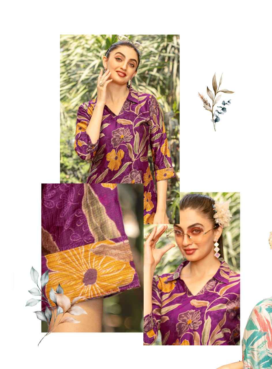 Mystic 9 Priya Vol 1 Viscouse Rayon Co Ord Set 10 pcs Catalogue