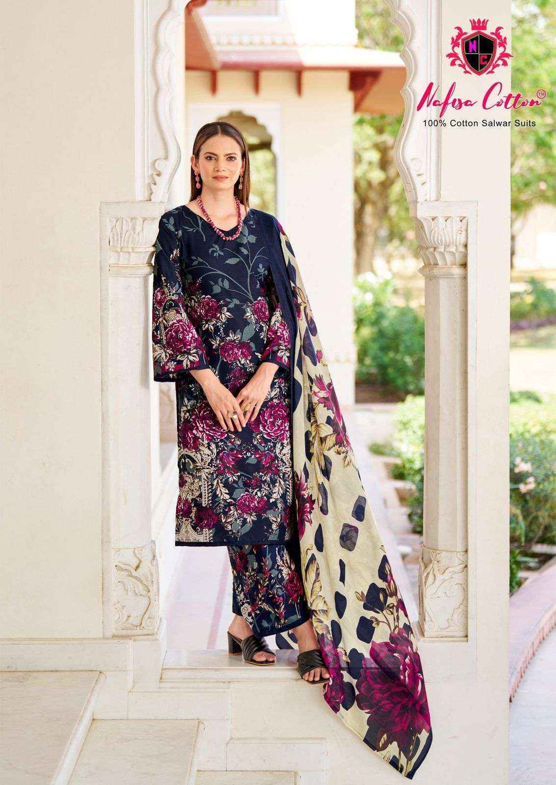Nafisa Cotton Hoor Printed Summer Edition 25 Cotton Dress Material 6 pcs Catalogue