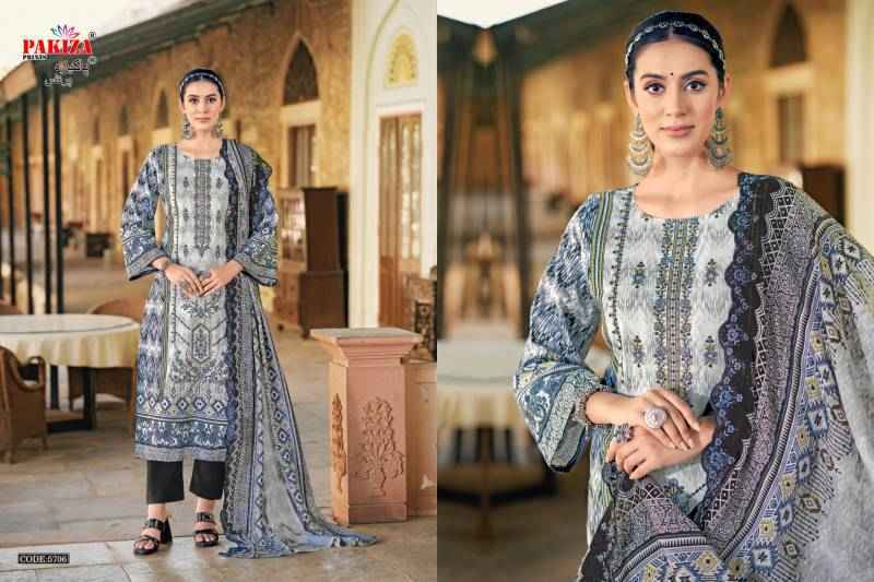 Pakiza Prints Khusboo Vol 57 Lawn Dress Material 10 pcs Catalogue