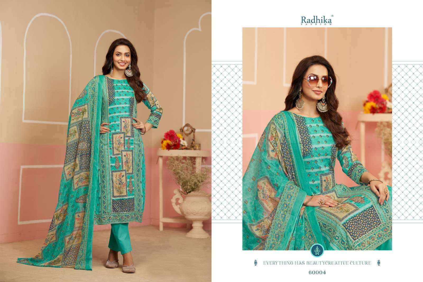 Radhika Fashion Azara Avnee Vol 2 Lawn Cotton Dress Material 4 pcs Catalogue