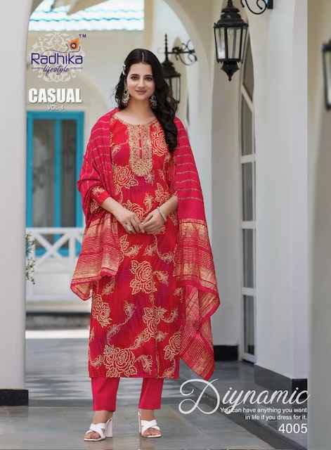 Radhika Lifestyle Casual Vol 4 Rayon Kurti Combo 6 pcs Catalogue