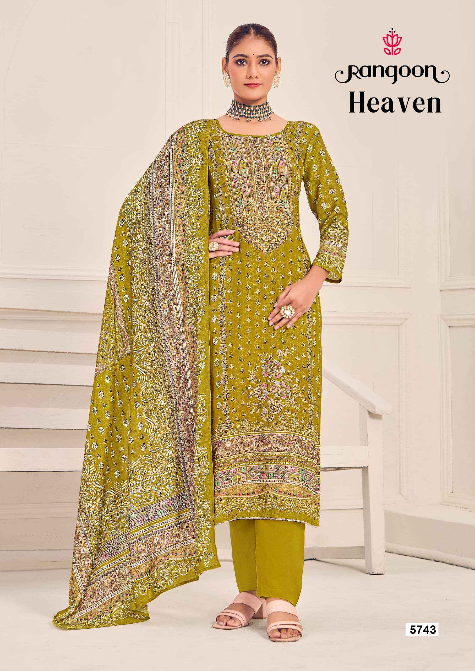 Rangoon Heaven Musline Kurti Combo 4 pcs Catalogue