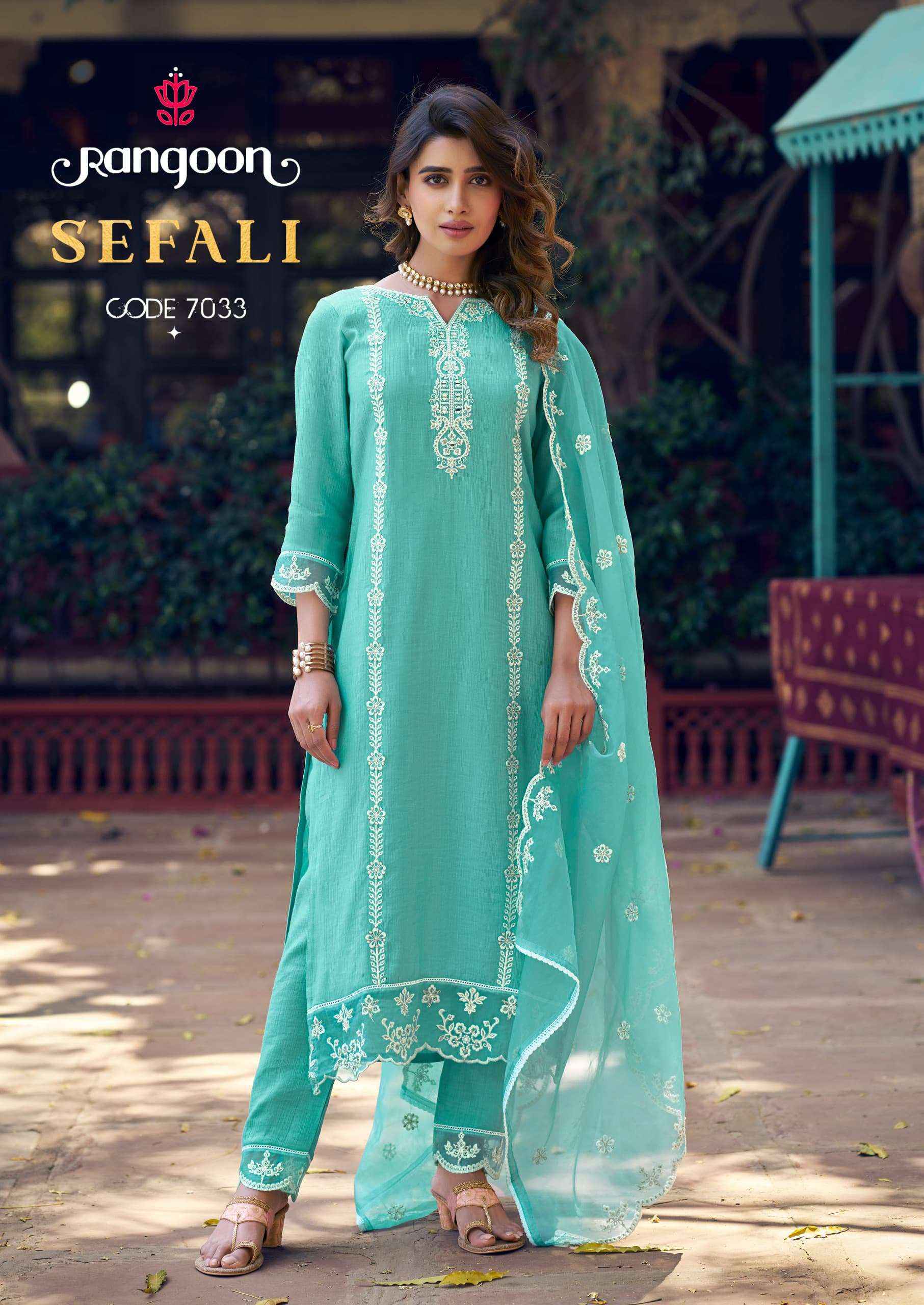 Rangoon Sefali Viscose Kurti Combo 4 pcs Catalogue