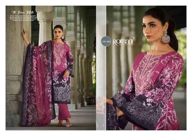 Romani Aarzu Vol 17 Cotton Dress Material 8 pcs Catalogue