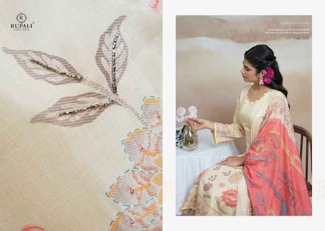 Rupali Fashion Nazarana Viscouse Dress Material 4 pcs Catalogue