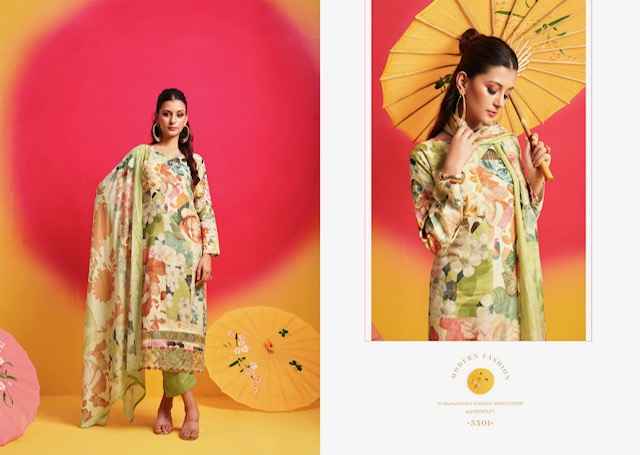 Rupali Fashion Satrangi Jam Satin Dress Material 6 pcs Catalogue