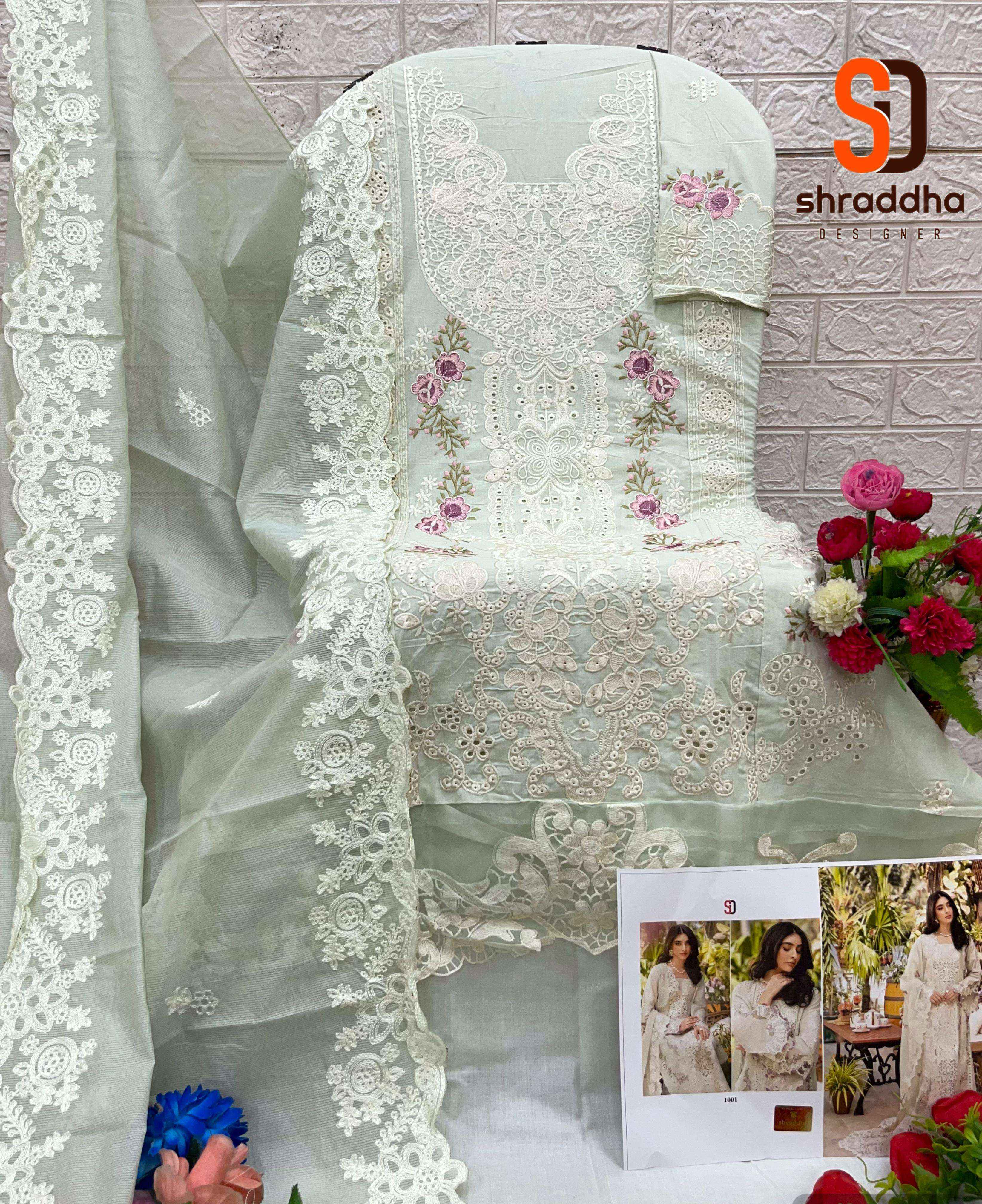 Shraddha Designer Elaf Vol 1 Cotton Dress Material 4 pcs Catalogue