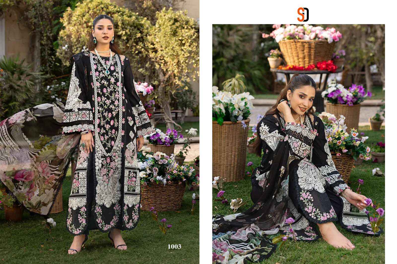 Shraddha Designer Elaf Vol 1 Cotton Dress Material 4 pcs Catalogue