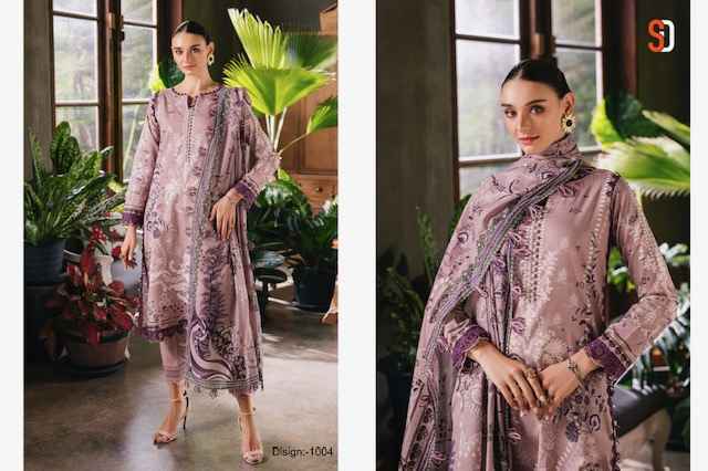 Shraddha Designer Jade Urbane Vol 1 Lawn Cotton Dress Material 4 pcs Catalogue