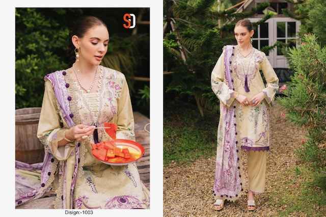 Shraddha Designer Jade Urbane Vol 1 Lawn Cotton Dress Material 4 pcs Catalogue