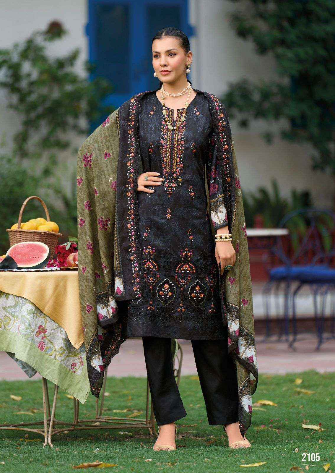 Shree Fabs Bin Saeed Lawn Collection Vol 21 Cotton Dress Material 6 pcs Catalogue