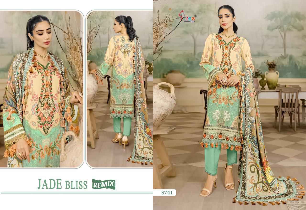 Shree Fabs Jade Bliss Remix Cotton Dress Material 6 pcs Catalogue