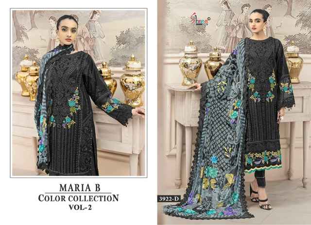 Shree Fabs Maria B Colour Collection Vol 2 Cotton Dress Material 4 pcs Catalogue