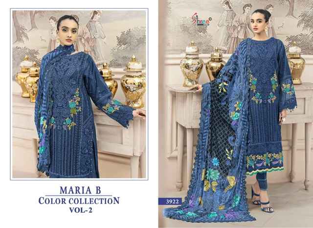 Shree Fabs Maria B Colour Collection Vol 2 Cotton Dress Material 4 pcs Catalogue