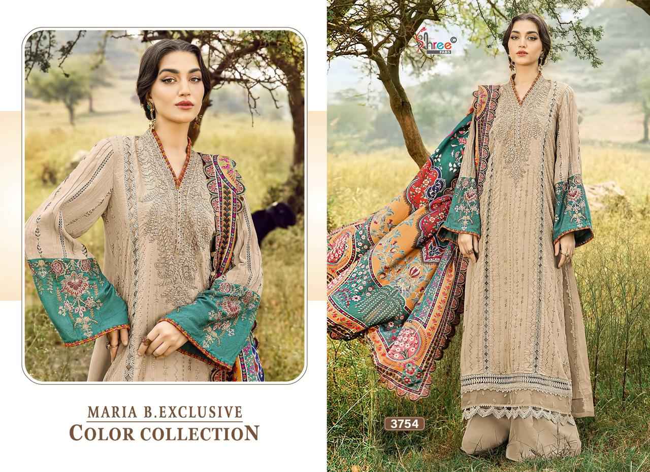 Shree Fabs Maria B Exclusive Colour Collection Rayon Dress Material 4 pcs Catalogue
