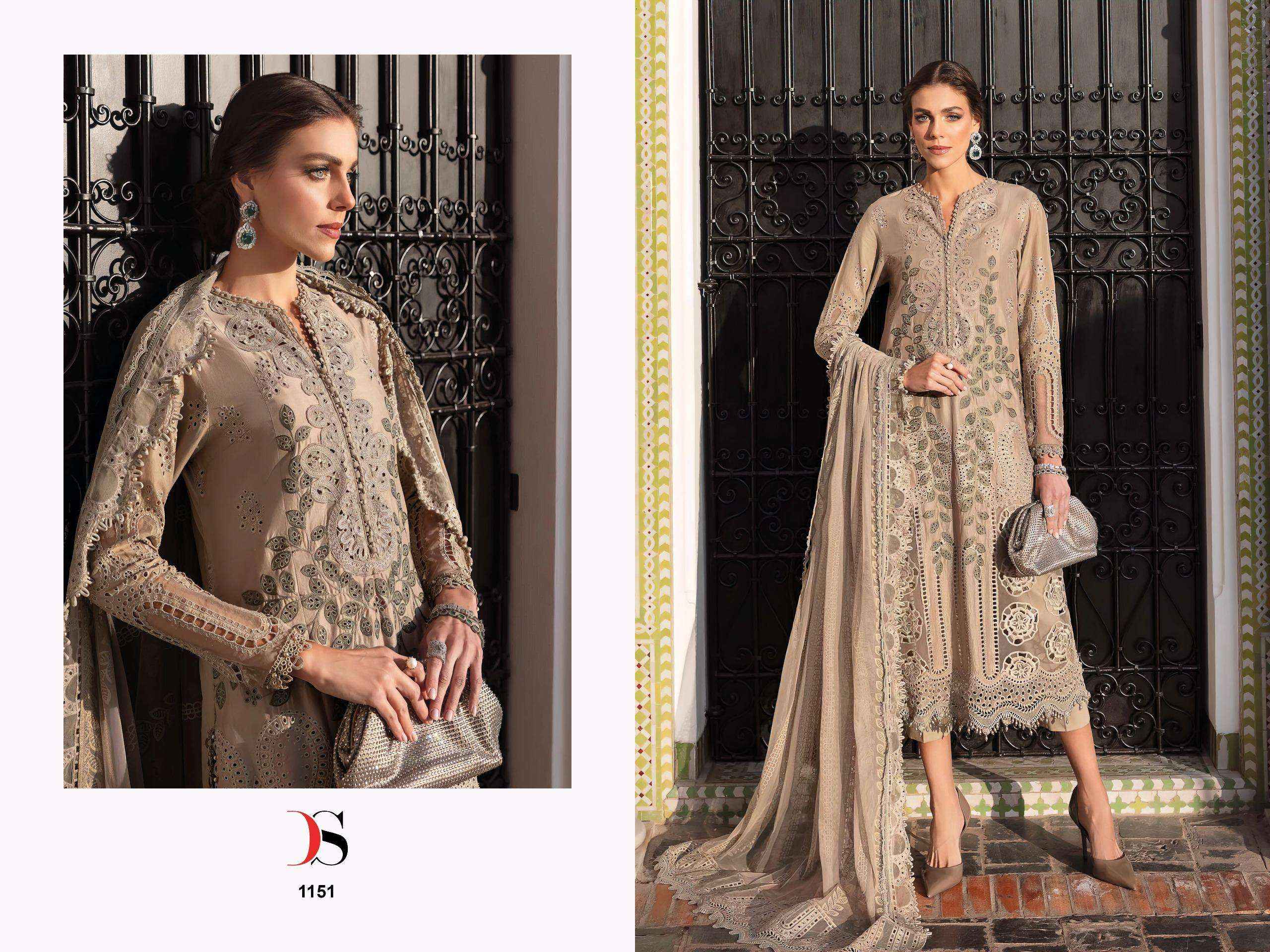 Shree Fabs Maria B Premium Embroidered 25 Cotton Dress Material 4 pcs Catalogue