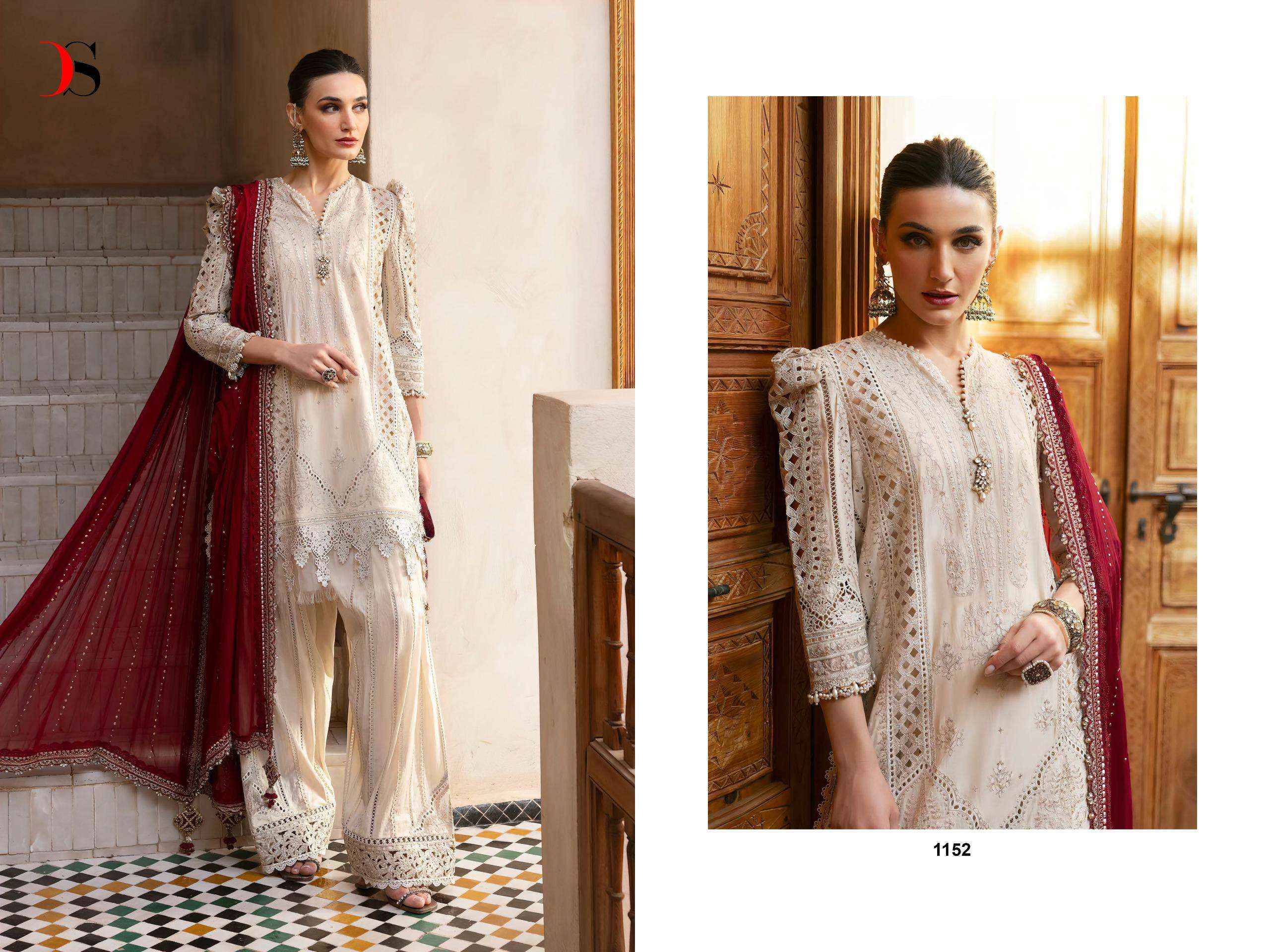 Shree Fabs Maria B Premium Embroidered 25 Cotton Dress Material 4 pcs Catalogue
