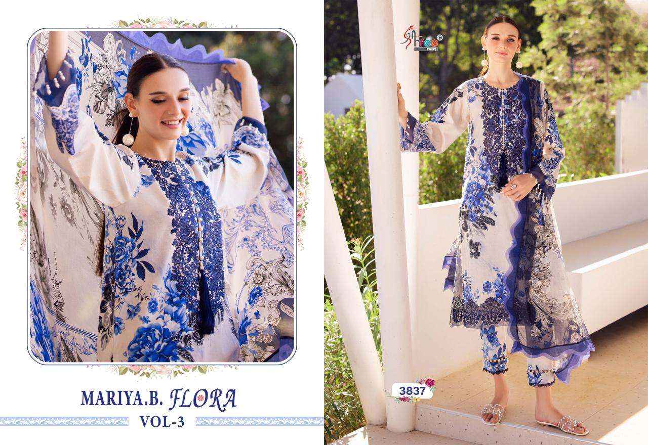 Shree Fabs Mariya B Flora Vol 3 Cotton Dress Material 6 pcs Catalogue
