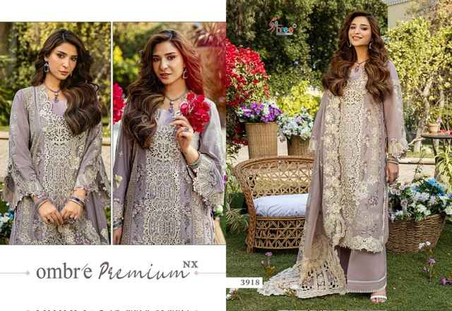 Shree Fabs Ombre Premium Nx Cotton Dress Material 5 pcs Catalogue