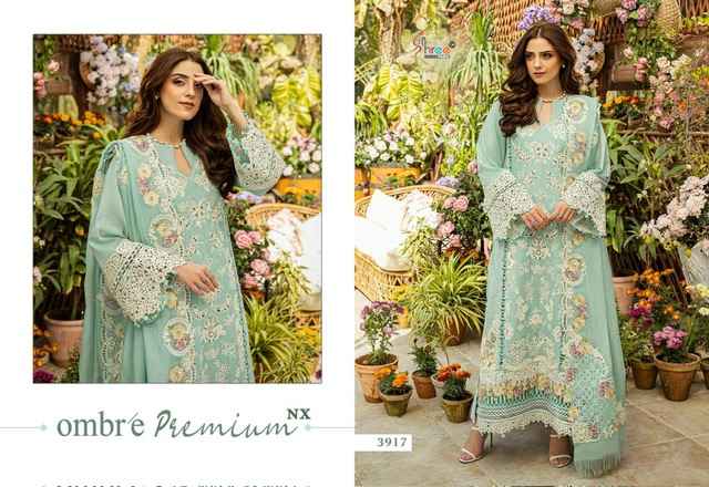 Shree Fabs Ombre Premium Nx Cotton Dress Material 5 pcs Catalogue