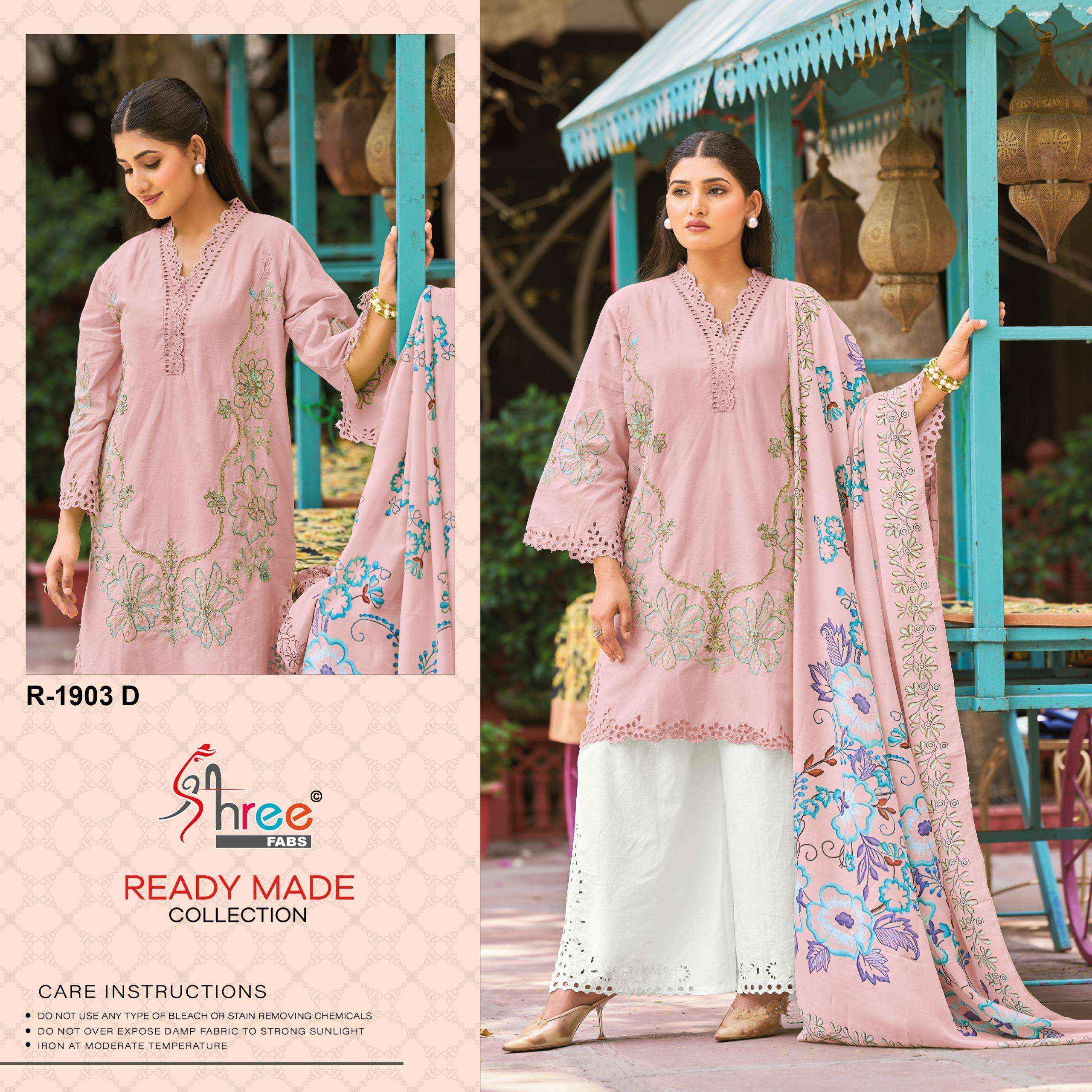 Shree Fabs R 1903 Readymade Cotton Dress 4 pcs Catalogue