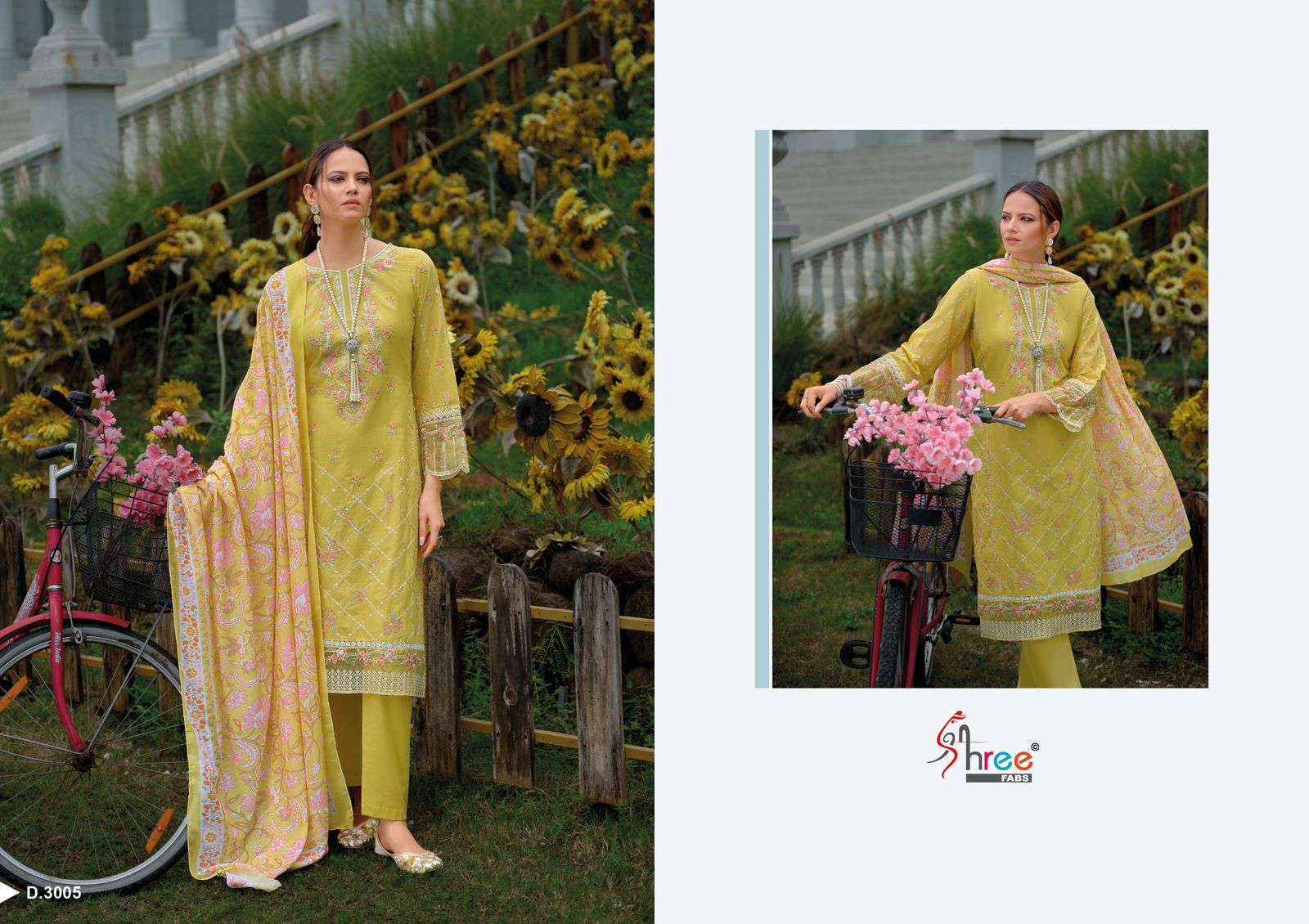 Shree Fabs Tasrif Vol 3 Cotton Dress Material 6 pcs Catalogue