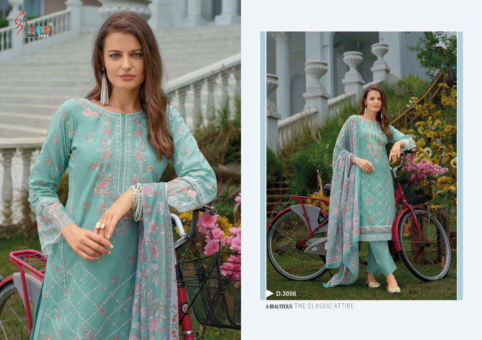 Shree Fabs Tasrif Vol 3 Cotton Dress Material 6 pcs Catalogue