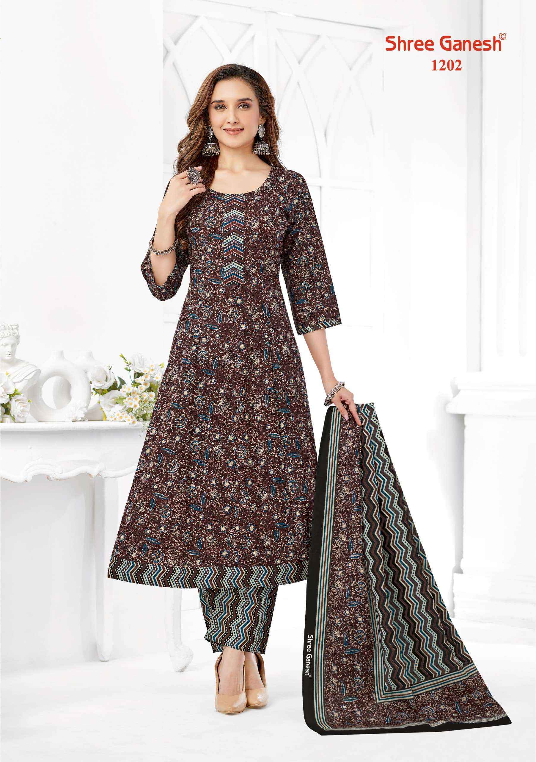 Shree Ganesh Zeenat Vol 2 Cotton Kurti Combo 9 pcs Catalogue