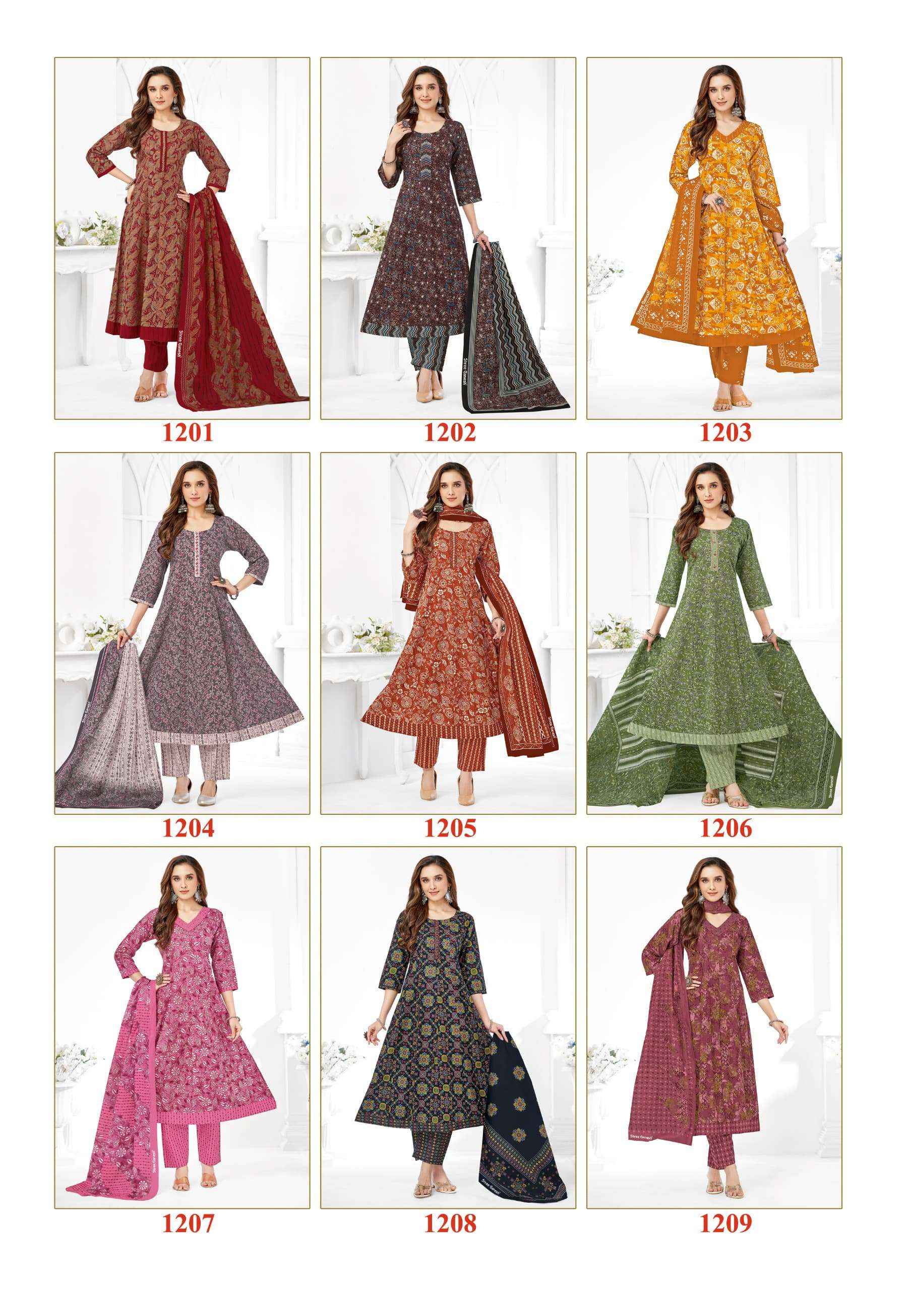 Shree Ganesh Zeenat Vol 2 Cotton Kurti Combo 9 pcs Catalogue