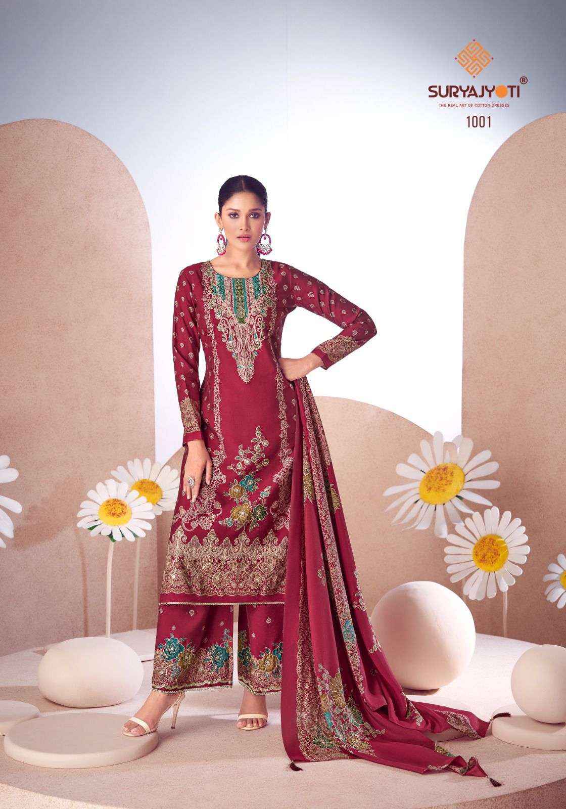 Suryajyoti Komal Vol 1 Modal Dress Material 6 pcs Catalogue