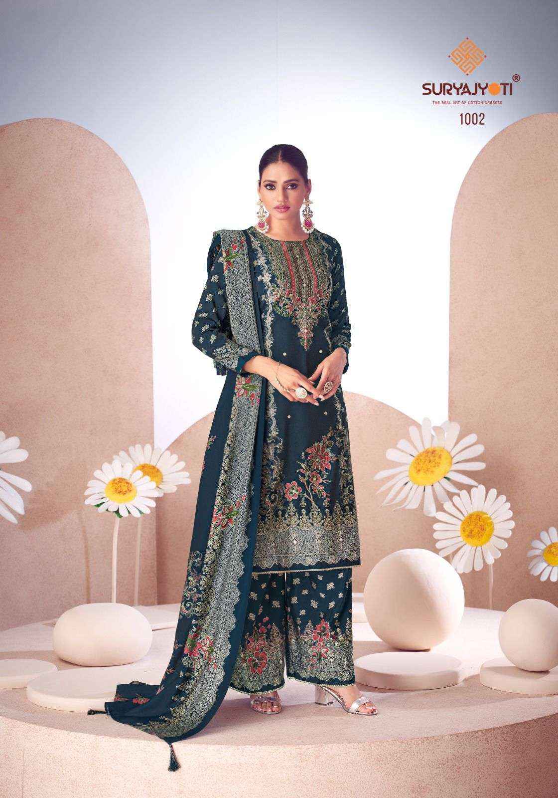 Suryajyoti Komal Vol 1 Modal Dress Material 6 pcs Catalogue