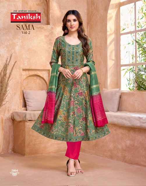 Taniksh Samma Vol 2 Vertical Kurti Combo 6 pcs Catalogue