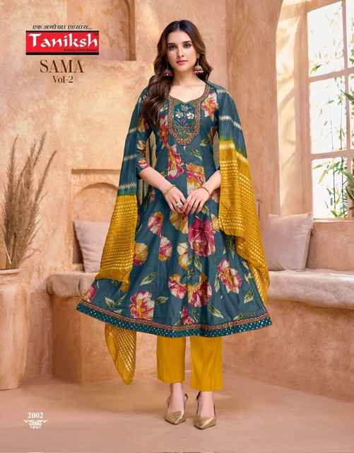 Taniksh Samma Vol 2 Vertical Kurti Combo 6 pcs Catalogue