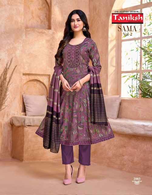 Taniksh Samma Vol 2 Vertical Kurti Combo 6 pcs Catalogue