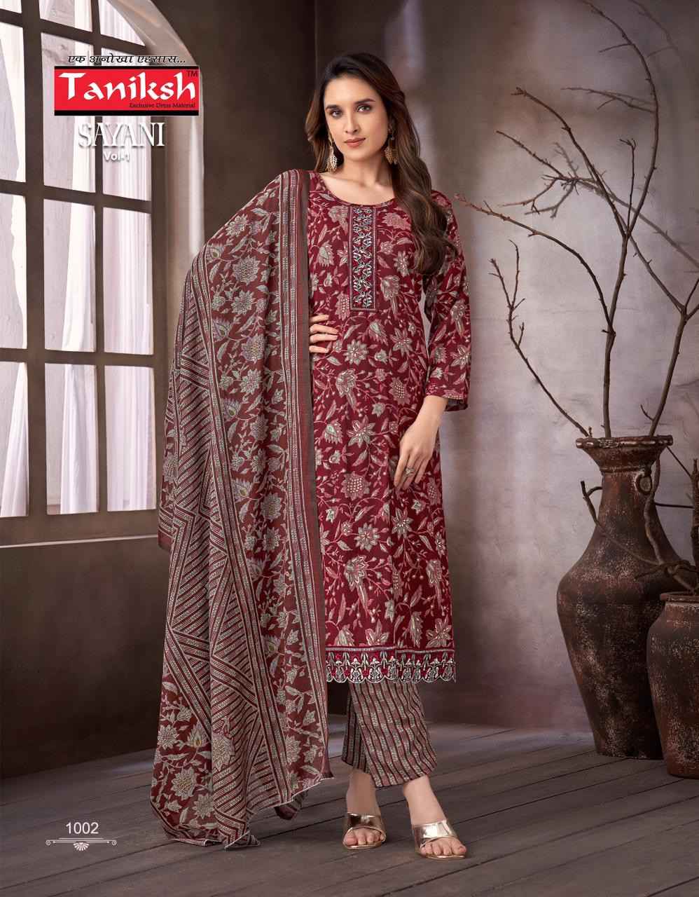 Taniksh Sayani Vol 1 Viscouse Kurti Combo 8 pcs Catalogue