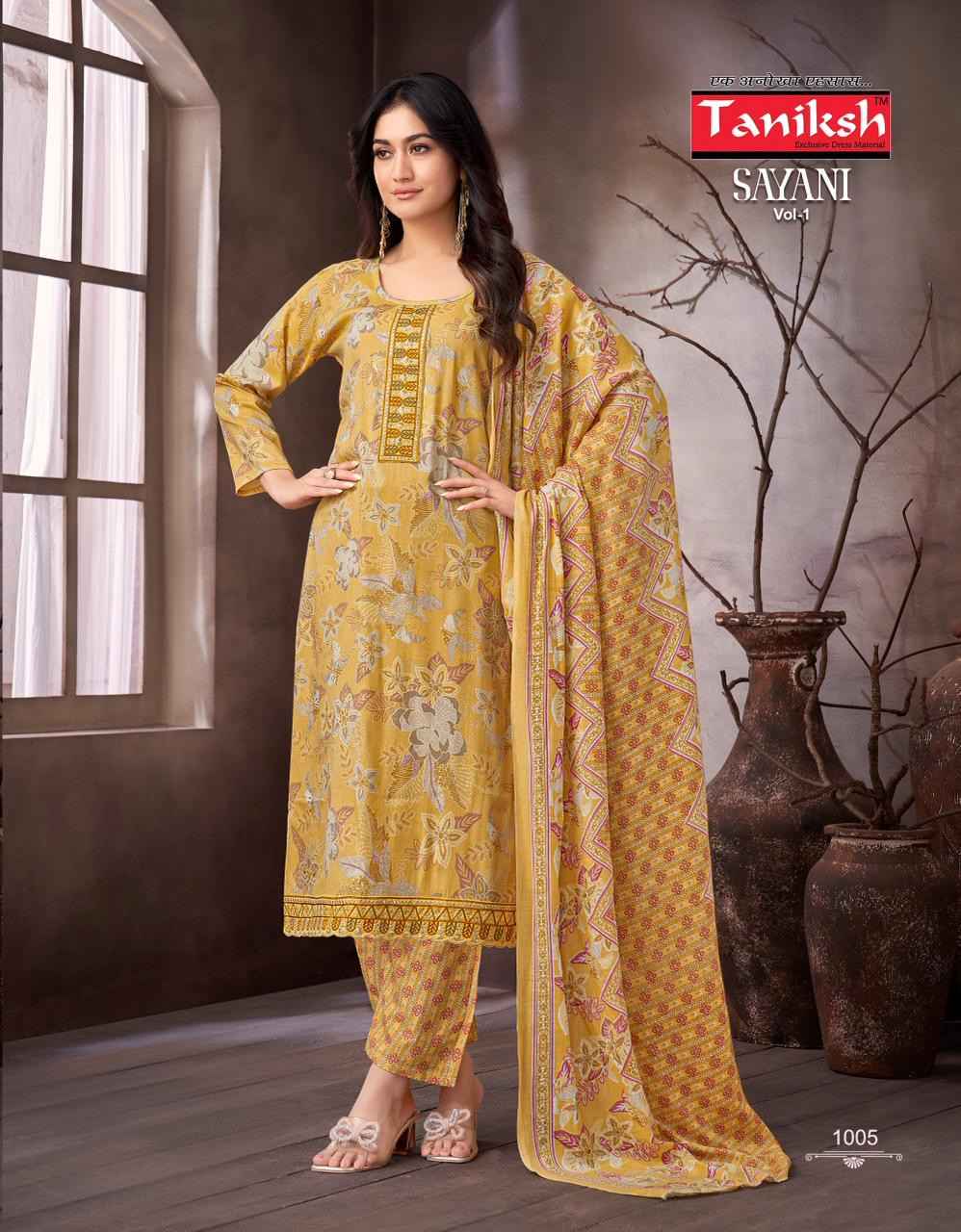 Taniksh Sayani Vol 1 Viscouse Kurti Combo 8 pcs Catalogue