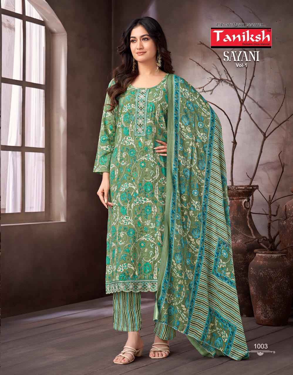 Taniksh Sayani Vol 1 Viscouse Kurti Combo 8 pcs Catalogue
