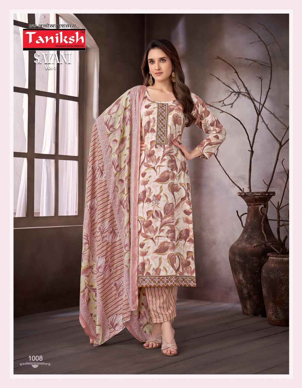 Taniksh Sayani Vol 1 Viscouse Kurti Combo 8 pcs Catalogue