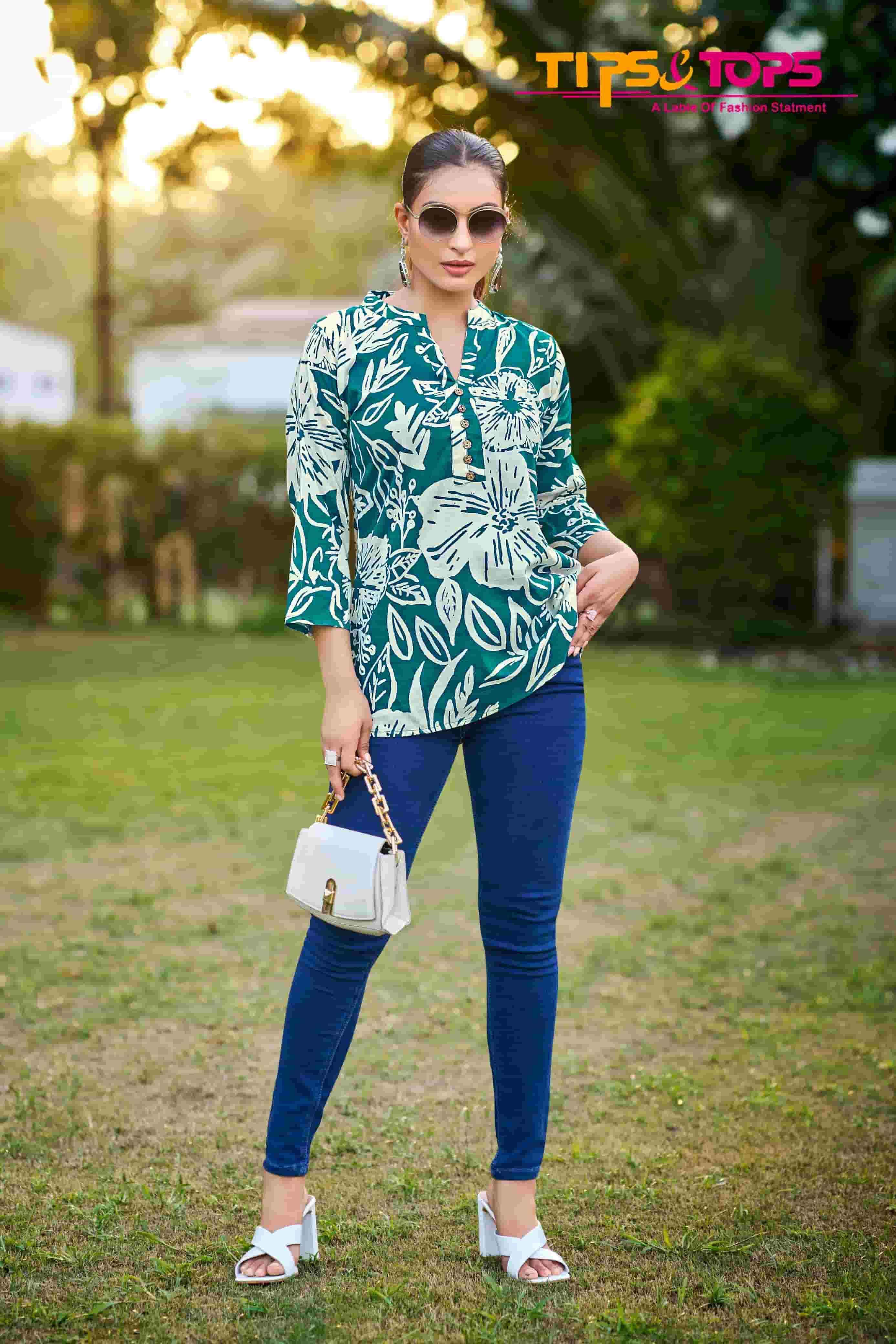 Tips & Tops Baby Vol 7 Short Rayon Kurti 9 pcs Catalogue