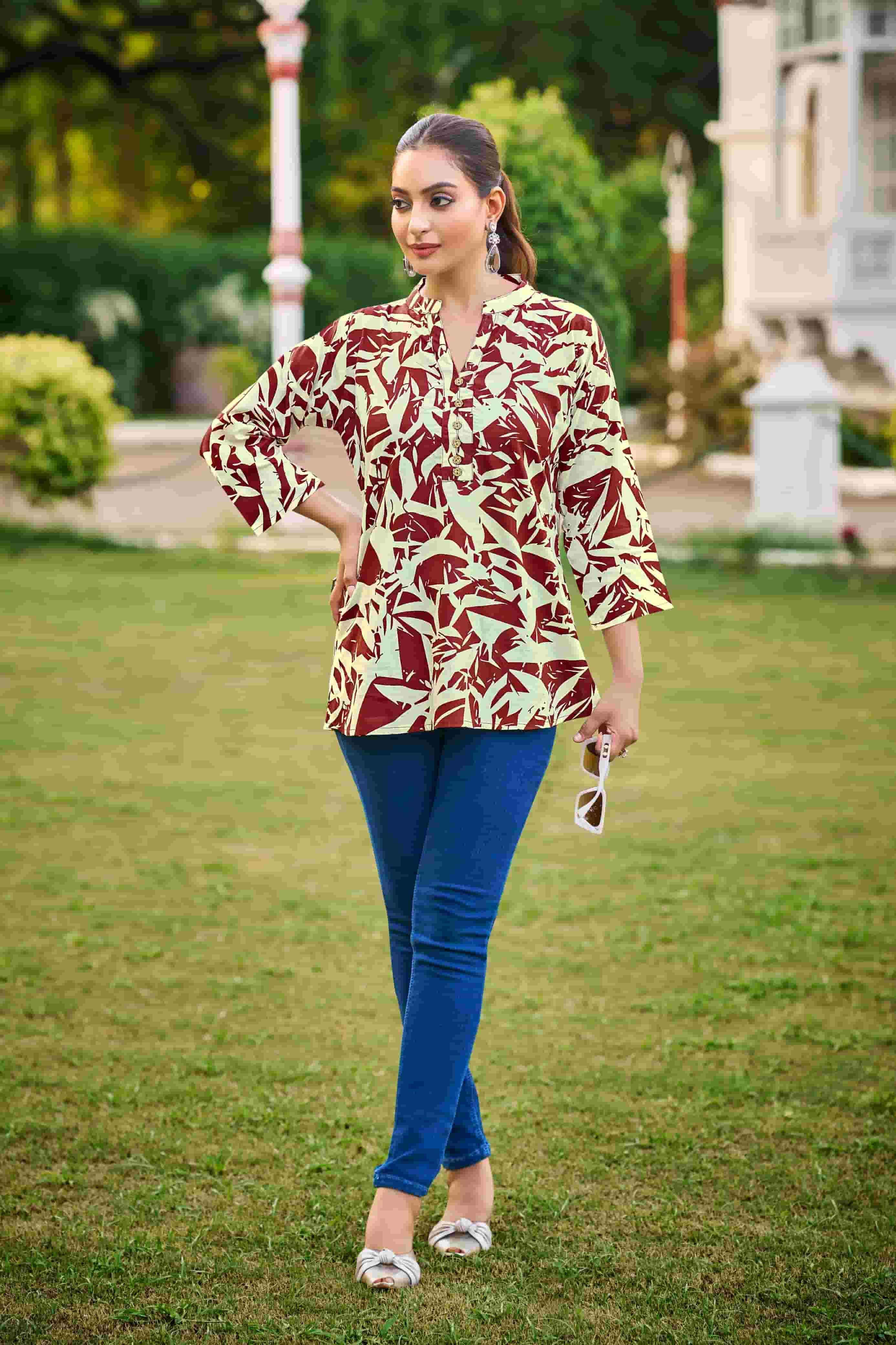 Tips & Tops Baby Vol 7 Short Rayon Kurti 9 pcs Catalogue