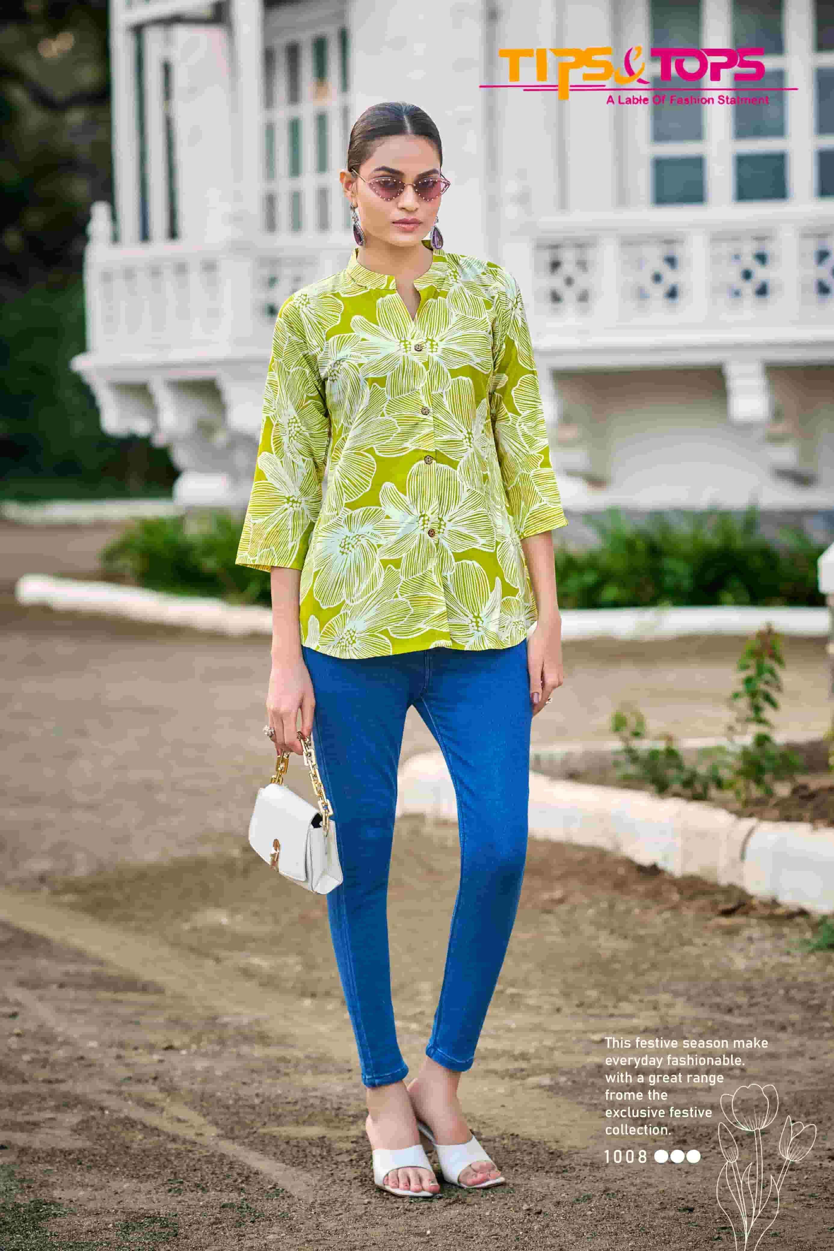 Tips & Tops Baby Vol 7 Short Rayon Kurti 9 pcs Catalogue