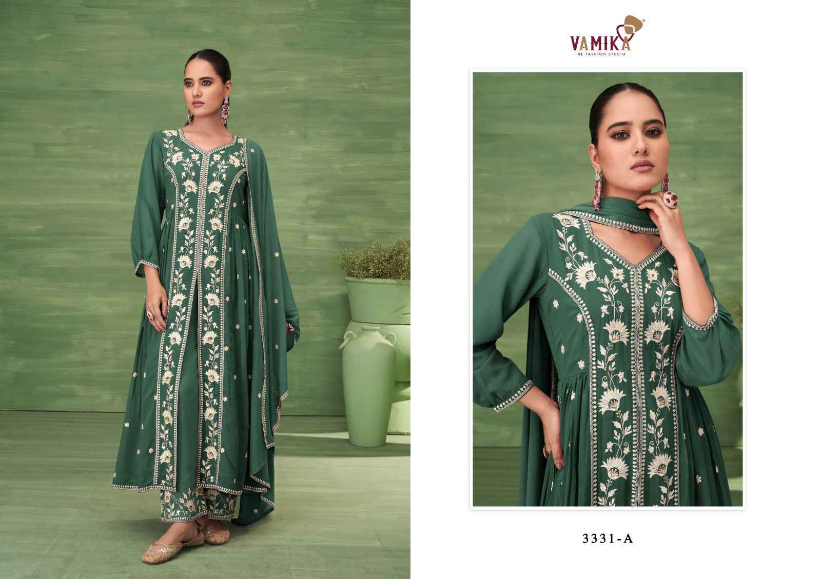 Vamika Ashima Vol 1 Readymade Georgette Dress 5 pcs Catalogue