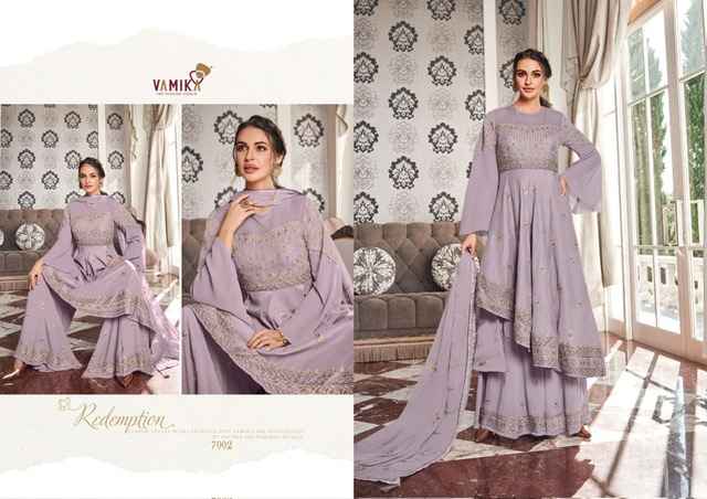 Vamika Riyaaz Nx Readymade Georgette Dress 4 pcs Catalogue