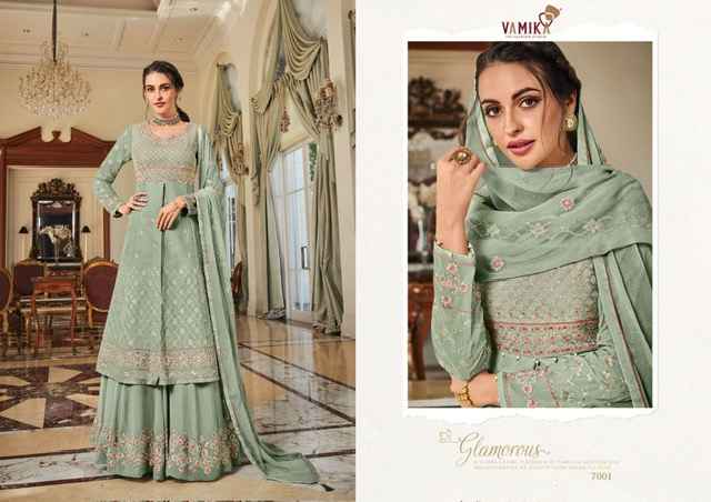 Vamika Riyaaz Nx Readymade Georgette Dress 4 pcs Catalogue