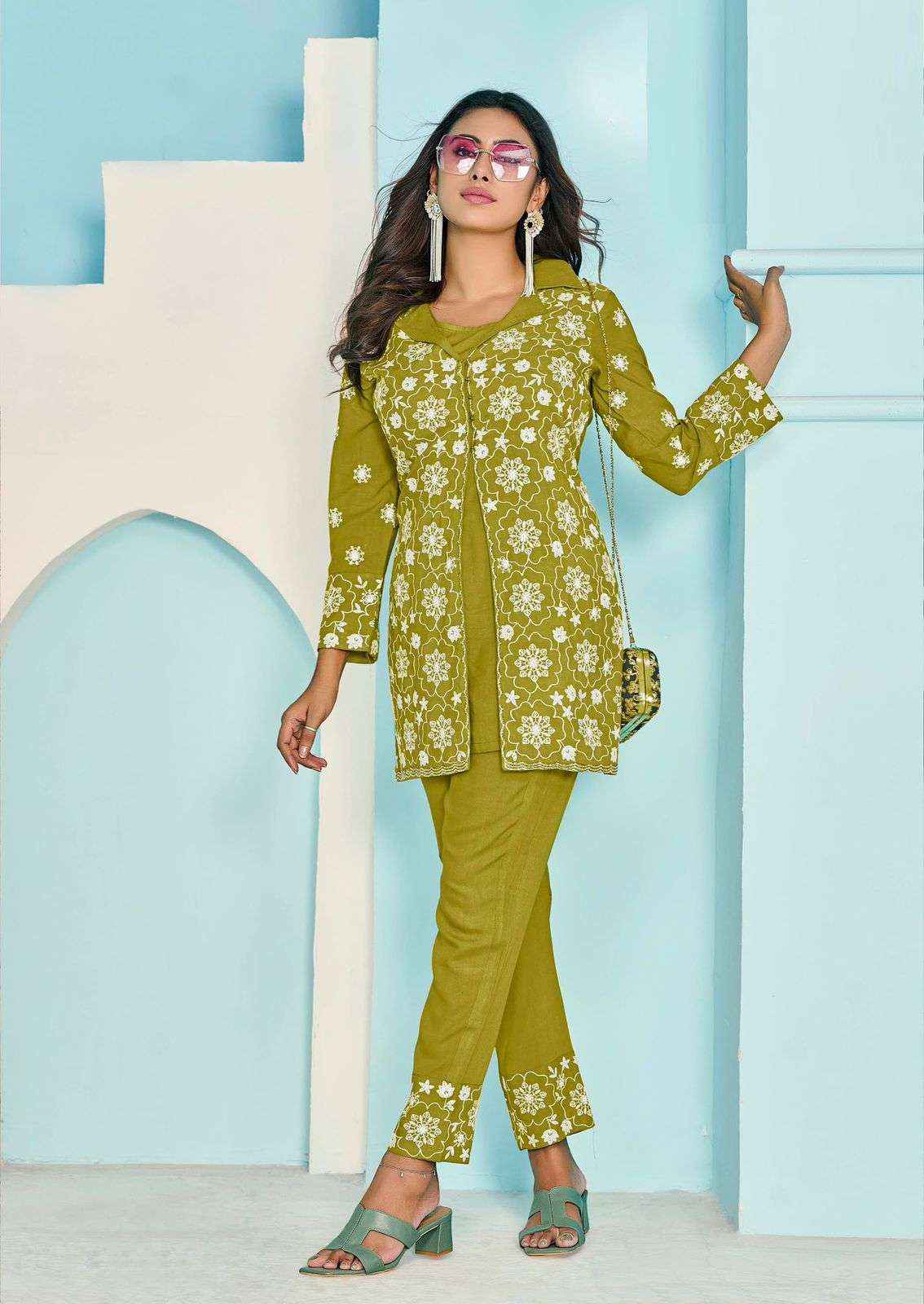 Vamika Veera Vol 3 Rayon Top With Bottom 5 pcs Catalogue
